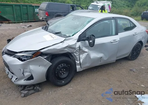 2019 Toyota Corolla Le из США, поврежденный, VIN 2T1BURHE0KC153732